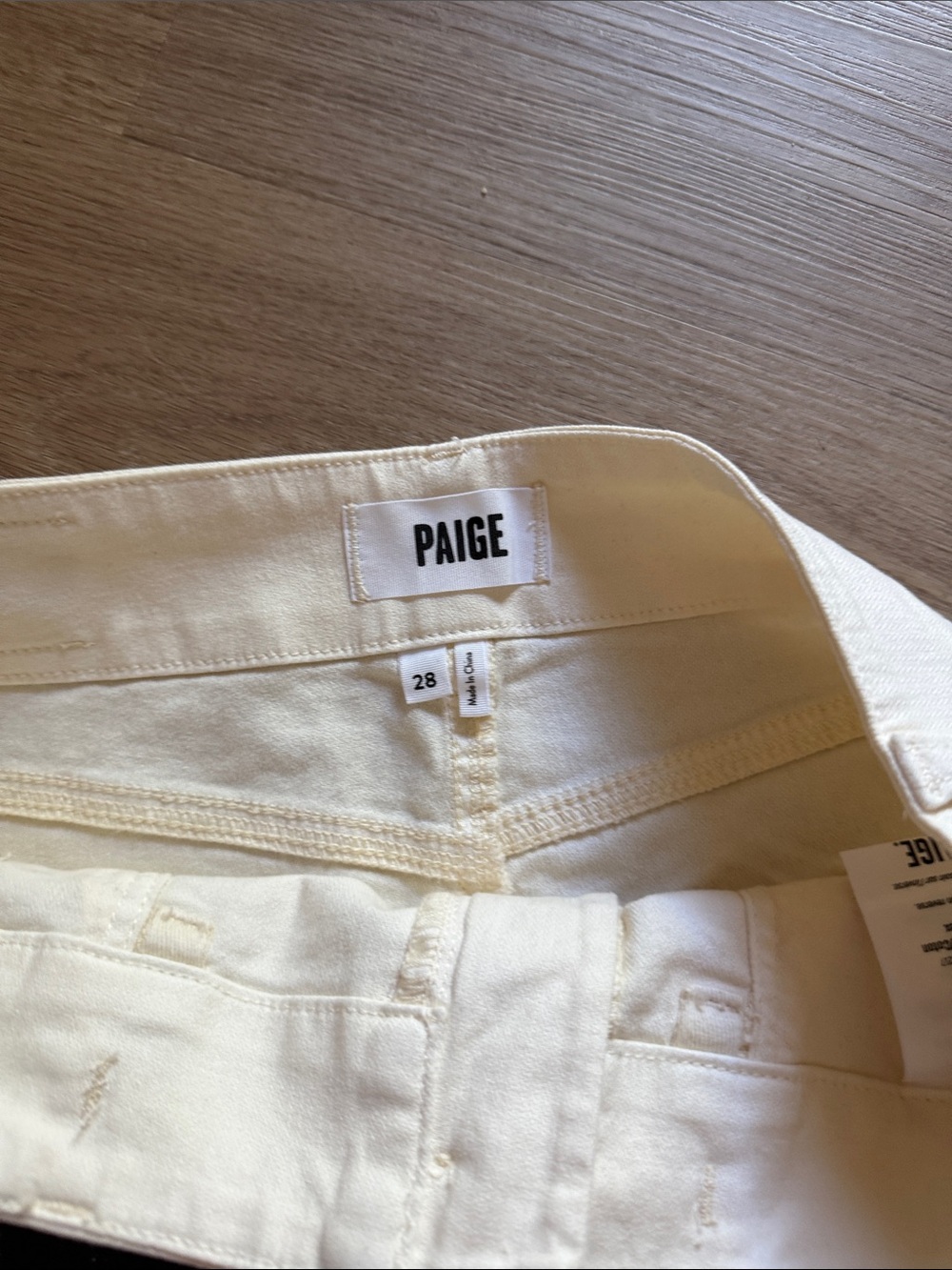 NWT ✨ PAIGE Wide Ari Wide -Leg Chinos - Picture 3 of 5